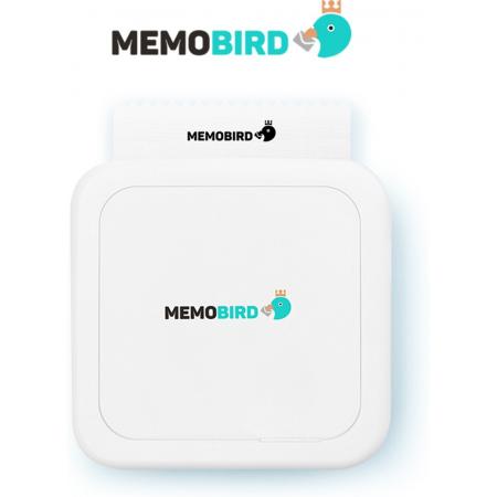 Memobird® Mobiele Portable Pocket Printer – Bluetooth - Draag & Meeneembaar - Wit