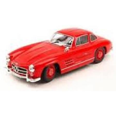 Mercedes-Benz 300 SL 1955 Rood 1-24 Welly