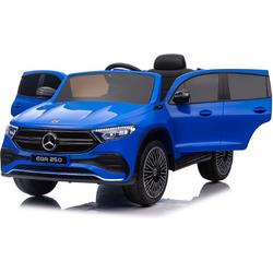 Mercedes EQA Elektrische Kinderauto - Krachtige Accu - Accuvoertuig op Afstand Bestuurbaar - Veilig Voor Kinderen - USB/Bluetooth - Verlichting - Blauw