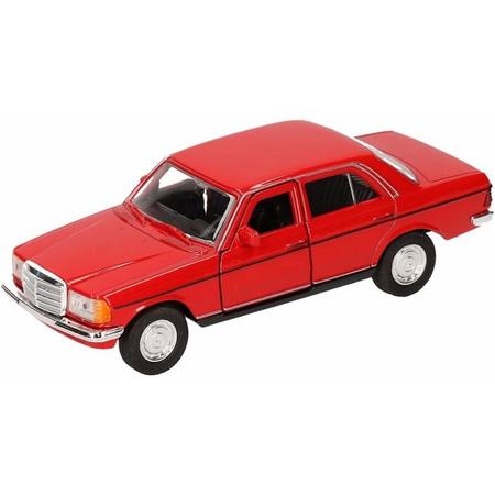 Speelgoed rode Mercedes-Benz W123 16 cm