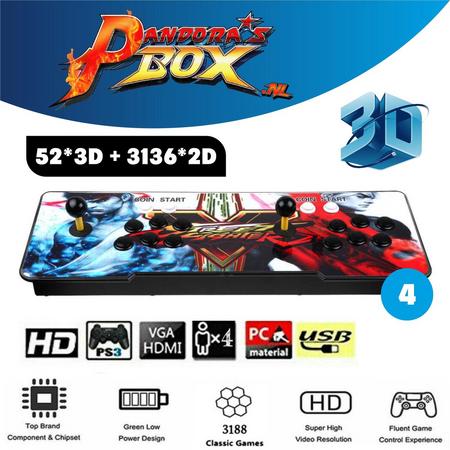 Pandora Box 12s Full HD 3D/2D 3188 Arcade Console
