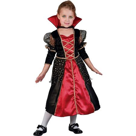Halloween I Vampier kostuum - Meisje 3-4 jaar.
