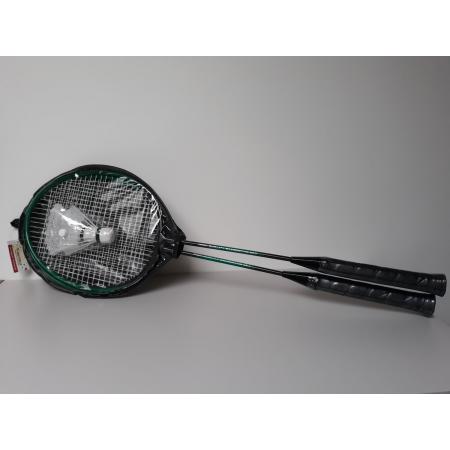 Badmintonset – high quality -2 Rackets-2 shuttles-In hoes