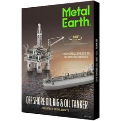 Metal Earth - Giftset oil Rig&Oil tanker