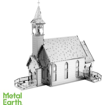 Metal Earth Old Country Church Modelbouwset