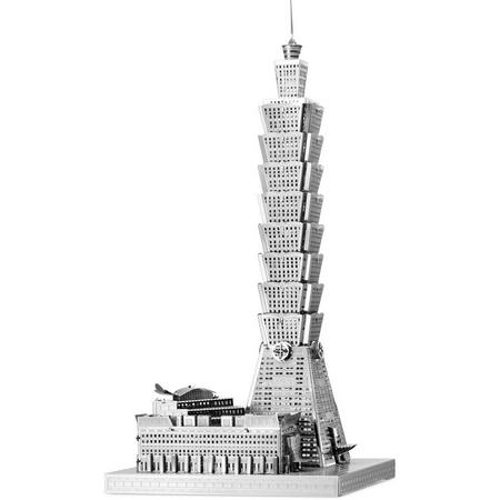 Metal Earth modelbouw metaal Taipei 101