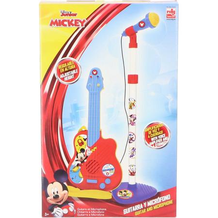 Mickey Mouse Microfoon & Gitaarset