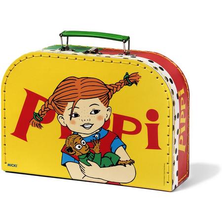 Micki Pippi Langkous koffertje (25cm/geel)