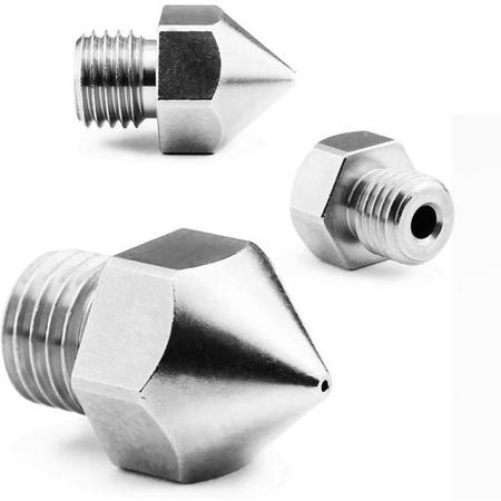 Micro Swiss Plated Wear Resistant Nozzle voor CR-10S PRO (0.4 mm)