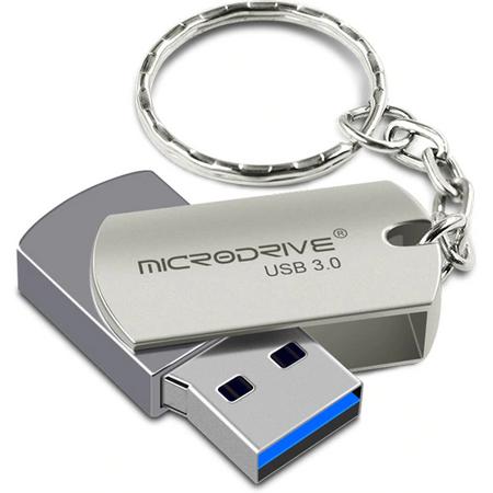 MicroDrive USB 3.0 128GB Sleutelhanger USB Stick