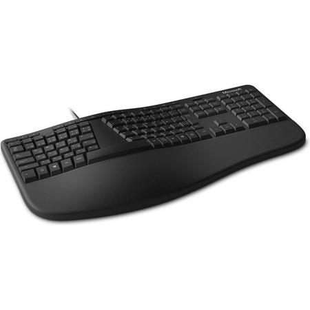 Microsoft Ergonomic Keyboard - Zwart