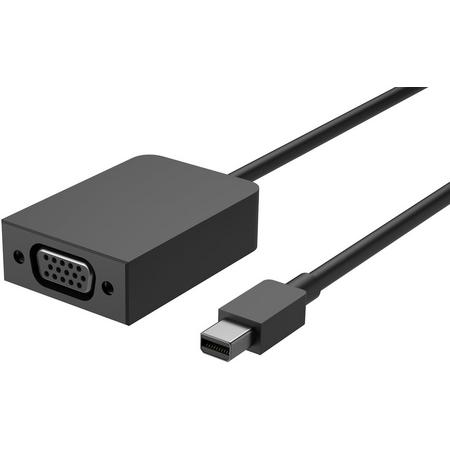 Microsoft Mini DisplayPort/VGA Mini DisplayPort VGA (D-Sub) Zwart