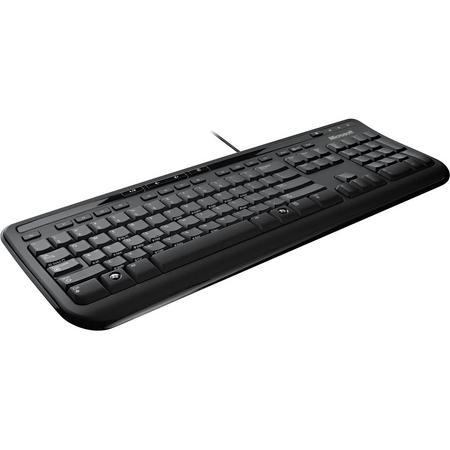 Microsoft Wired Keyboard 600 - Toetsenbord - Azerty - Zwart