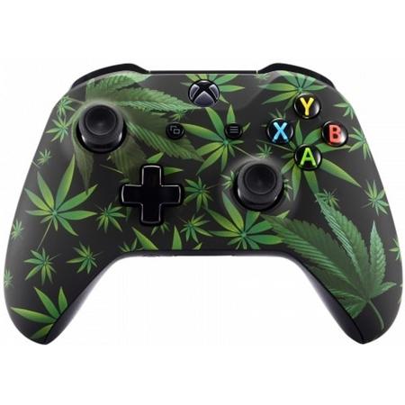 Xbox One S Custom Cannabis Wiet Controller