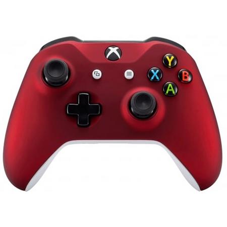 Xbox One S Custom Soft Grip Rood Controller
