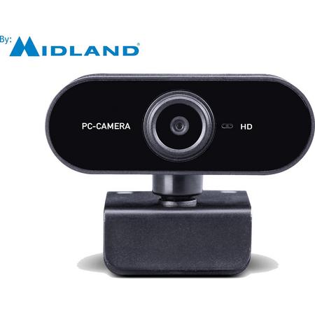 Midland W199 webcam 1280 x 1024 Pixels USB 2.0 Zwart