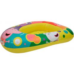 Peppa Opblaasbare Boot -   - Geschikt voor kinderen vanaf 3 jaar - Afmetingen 70 x 100 x 13 cm