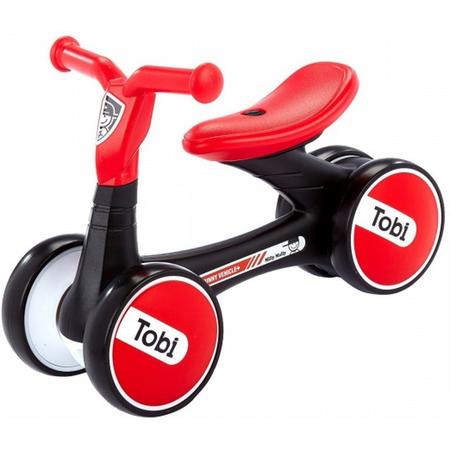 Milly Mally loopfiets Ride On Tobi 6,5 Inch Junior Rood/Zwart
