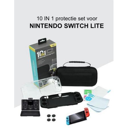 Nintendo Switch Accessoires - Nintendo Switch Lite - 10-IN-1 set - Volledige set voor jouw Nintendo Switch Lite - Switch Lite - Nintendo Switch Console