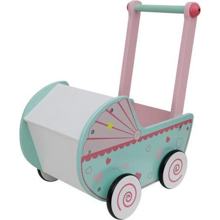 Mini Matters Poppenwagen - Kinderen - Hout