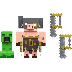 Minecraft Legends Creeper vs Piglin Bruiser