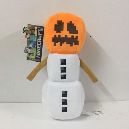 Minecraft Pluche Sneeuwpop 20 cm