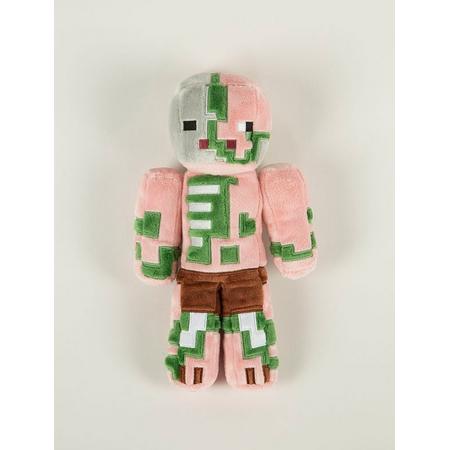 Minecraft Zombie Pigman Knuffel - Zombie Varken 25cm