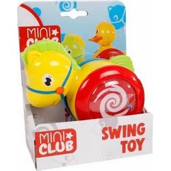 Mini Club Babyspeelgoed Rollende Eend 13 Cm Geel/rood