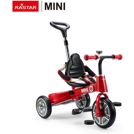 Luxury Mini Cooper licensed Rastar 3 Wheel Foldable Tricycle For children