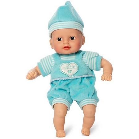 Mini Mommy Babypop Anton Blauw 30 Cm