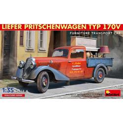 1:35 MiniArt 38065 Liefer Pritschenwagen Typ 170V - Furniture Transport Car Plastic kit