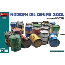 1:48 MiniArt 49009 Modern Oil Drums 200L for Diorama Plastic kit