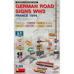 GERMAN ROAD SIGNS WWII
