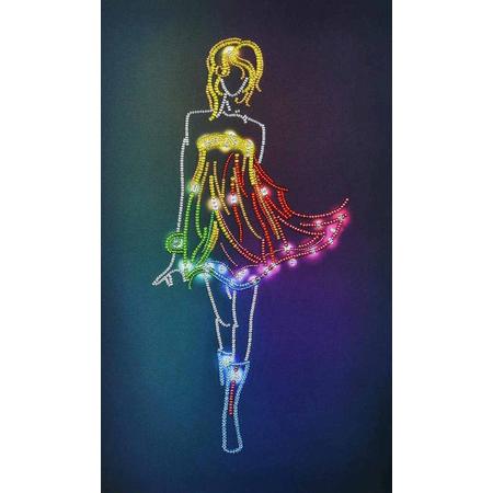 MiniArt Crafts Neon Fashion. 24 x 40 cm.