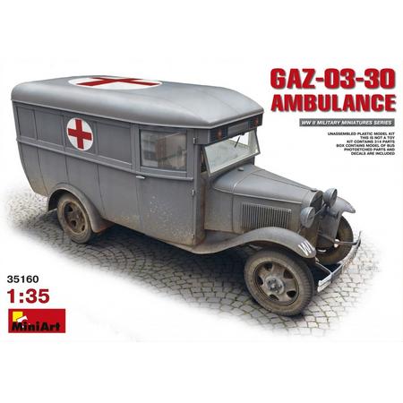 MiniArt GAZ-03-30 Ambulance