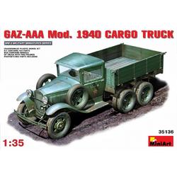MiniArt GAZ-AAA Mod. 1940 Soviet Cargo Truck