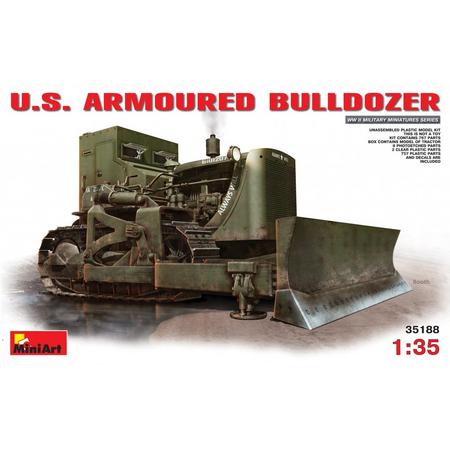 MiniArt US Armoured Bulldozer