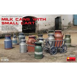 Miniart - Milk Cans With Small Cart (Min35580)