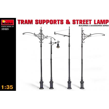 Miniart - Tram Supports And Street Lamps (Min35523)