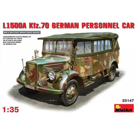 Miniart L1500A (Kfz.70 German Personnel Car