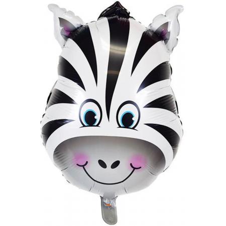 Folie helium ballon Zebra 92cm