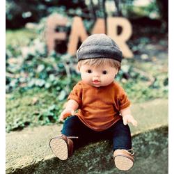 Minikane Achilles pop Gordi 34cm jongenspop babypop (Bloot geleverd!)