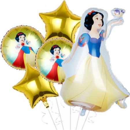 Sneeuwwitje ballon set - 100x71cm - Folie Ballon - Prinses - Themafeest - Verjaardag - Ballonnen - Versiering - Helium ballon