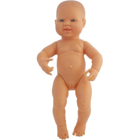 Baby meisjespop - Miniland - 40 cm - Voor kinderen vanaf 1 jaar