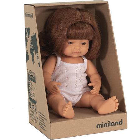 Miniland Babypop met Rood Haar Meisje 38Cm