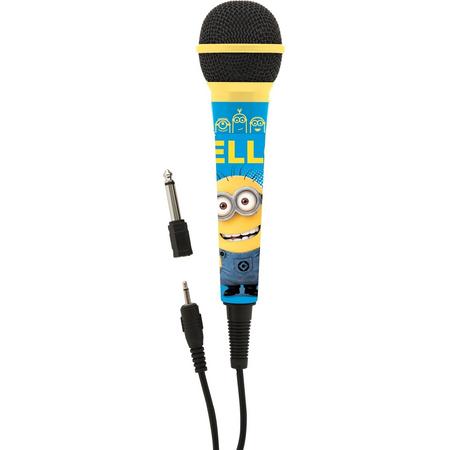 Minions-microphone-blauw - Maat One-size