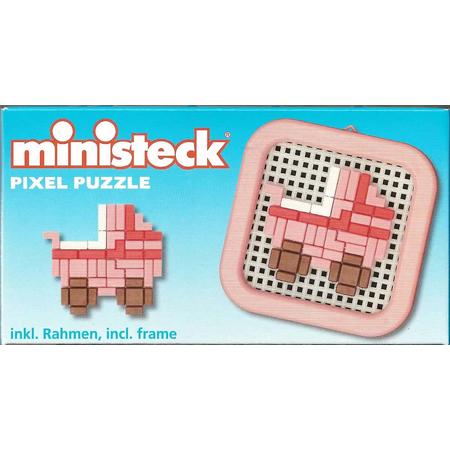 Ministeck Minisets - Kinderwagen in frame