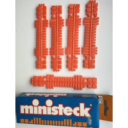 Ministeck aanvulling oranje kleurcode 31607 - 5 strips in verpakking