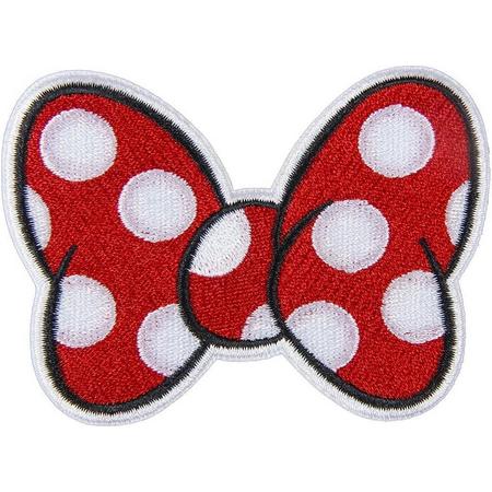 Patch Minnie Mouse Rood Polyester