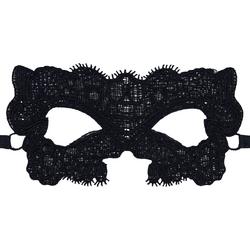 Miresa - Masker Venetiaans - Carnaval en Feestmasker - Gala Verkleedmasker - Sexy - Zwart - Kant - MM010